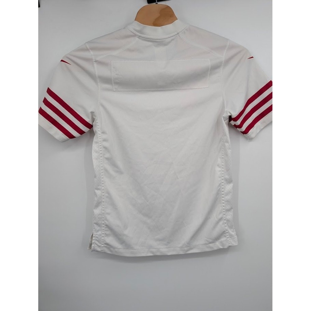 Nike NFL San Francisco 49ers Blank Football Jersey Away White Red  Men's sz S - Picture 6 of 6